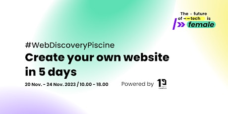 Imagem principal do evento EmpowHer : Create your own Website in 5 days