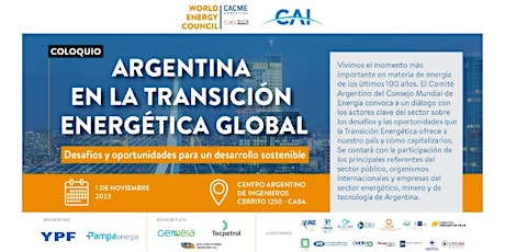 Coloquio "Argentina en la Transición Energética Global" primary image