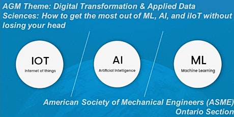 2019 Annual General Meeting | ASME Ontario Section primary image