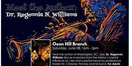 Book Signing: Washington, DC Jazz, by Dr. Regennia N. Williams primary image