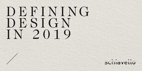 Defining Design in 2019