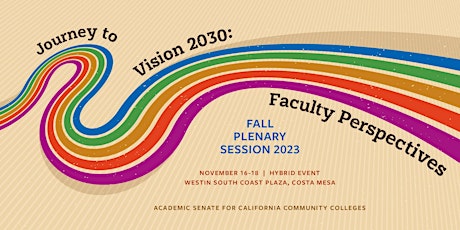 2023 Fall Plenary Session - Hybrid Event primary image