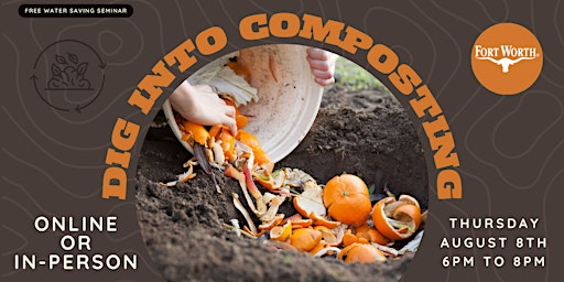 Imagen principal de Water Saving Seminar - Dig into Composting