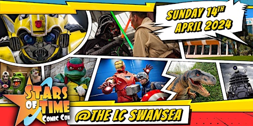 Imagem principal do evento Stars of Time Comic Con - SWANSEA