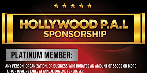 Primaire afbeelding van Hollywood PAL Sponsorships