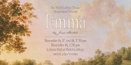 Emma - Welch Theater Department primary image