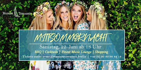 Mittsommernacht - BBQ, Cocktails, Finest Music Lounge, Shopping