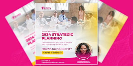 Imagen principal de 2024 Strategic Planning for Business Leaders