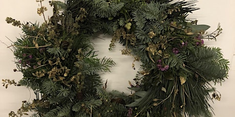 Natural Christmas Wreath making primary image