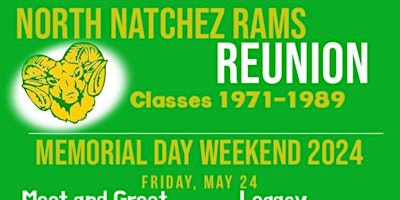 Primaire afbeelding van NORTH NATCHEZ RAMS REUNION 24