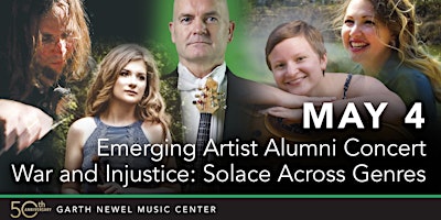 Emerging Artist Alumni Concert - War and Injustice: Solace Across G primary image