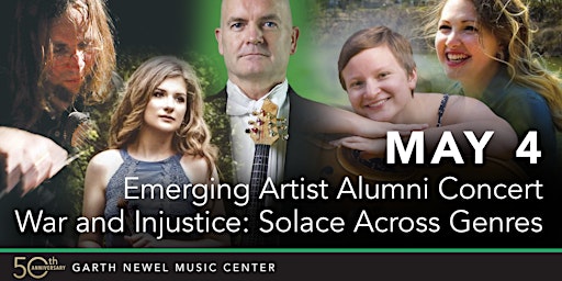 Imagem principal do evento Emerging Artist Alumni Concert - War and Injustice: Solace Across Genres