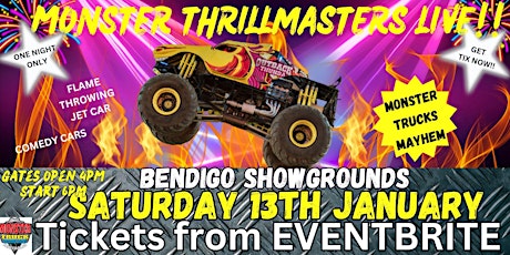 Monster Thrillmasters LIVE! Bendigo Showgrounds primary image