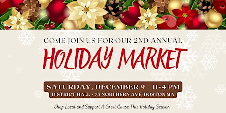 The Junior League of Boston's Holiday Market primary image