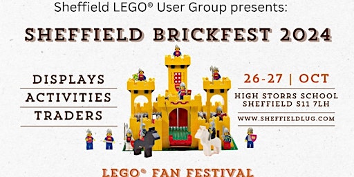 Imagem principal do evento Sheffield Brickfest 2024