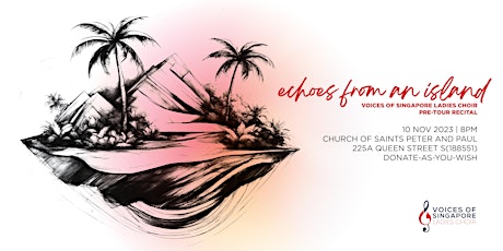 Echoes from an Island - VSL Pre-Tour Recital primary image