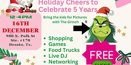COME BRING IN THE HOLIDAY CHEERS (CHRISTMAS FREE EVENT)