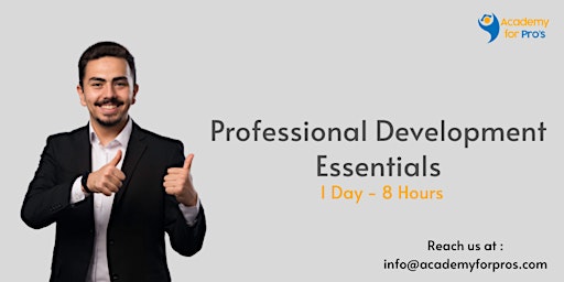 Primaire afbeelding van Professional Development Essentials 1 Day Training in Aguascalientes