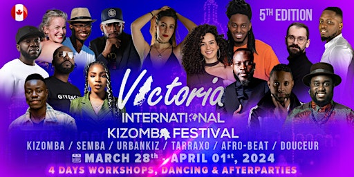 Primaire afbeelding van Victoria International Kizomba Festival 5th Edition