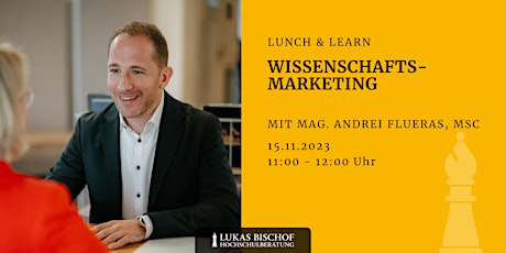 Lunch and Learn: Wissenschaftsmarketing primary image