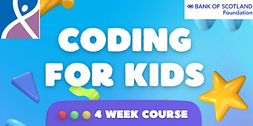 Primaire afbeelding van Coding for Kids: 4 Week Introduction (Wednesdays)