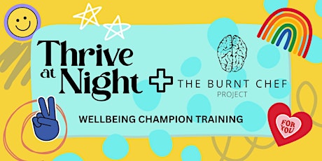 NEW! The Burnt Chef Project Wellbeing Champion training for NTE workers