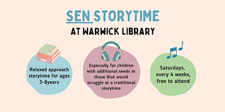 SEN Storytime @ Warwick Library