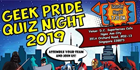 Geek Pride Quiz Night 2019 primary image