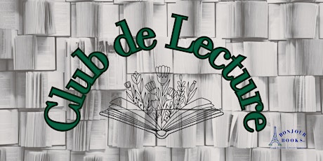 CLUB DE LECTURE BONJOUR BOOKS DC primary image
