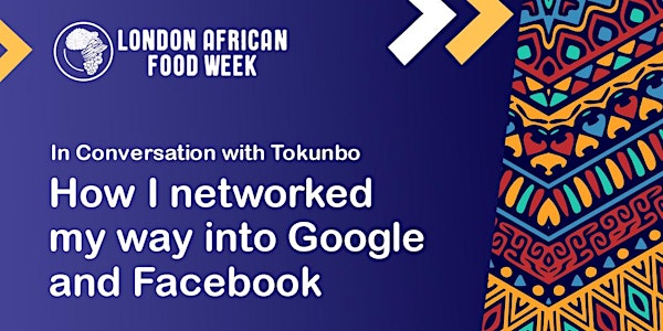 London African Food Week - In Conversation with Tokunbo Koiki Workshop