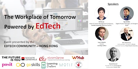 The Workplace of tomorrow powered by EdTech primary image