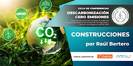 Imagen principal de Ciclo de Conferencias - Descarbonización Cero Emisiones: Construcciones