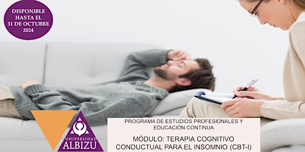 Módulo: Terapia cognitivo conductual para Insomnio