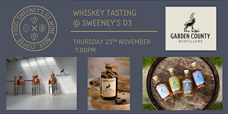 Whiskey Tasting @ SWEENEY'S D3 primary image