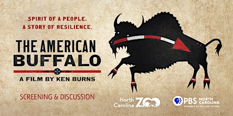 PBS NC  Screening + Talk -  The American Buffalo, A Film by Ken Burns primary image