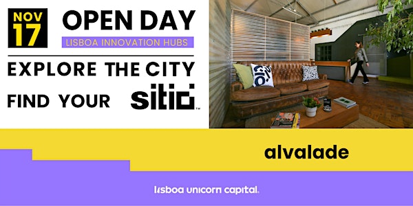 Open Day - SITIO Alvalade -  Lisboa Innovation Spots | Web Summit 2023