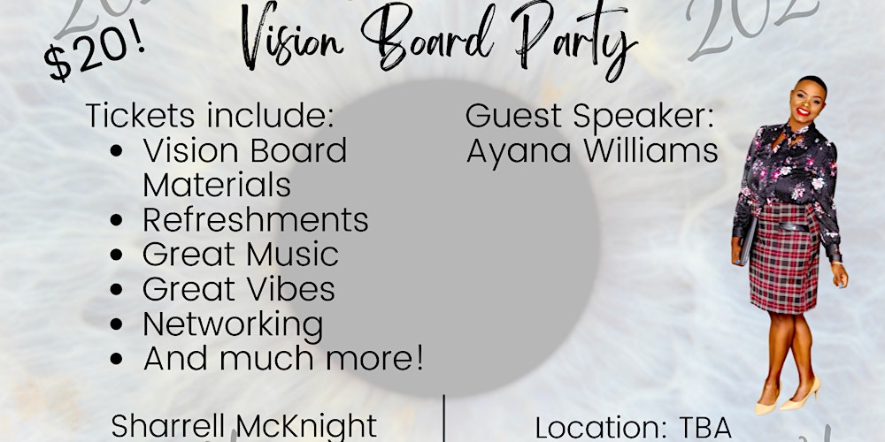 Vision Board Party (Rome, GA) Tickets, Sat, Feb 17, 2024 at 3:00