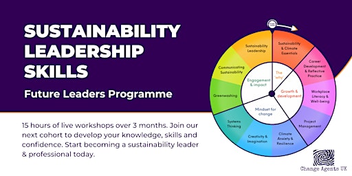 Primaire afbeelding van Sustainability Leadership Skills: Future Leaders Programme