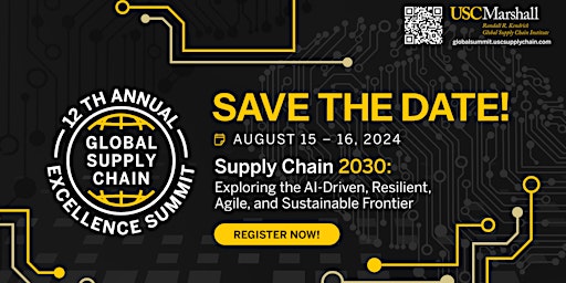 12th Annual Global Supply Chain Excellence Summit primary image