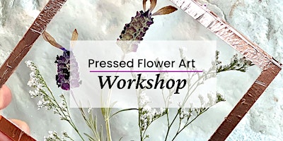 Imagem principal do evento Pressed Flowers Art Workshop