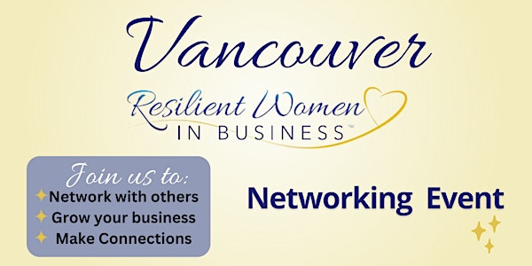 Vancouver - Women In Business Networking Event