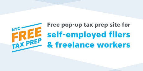 NYC Free Tax Prep: Quarterly Self-Employed Pop-Up primary image
