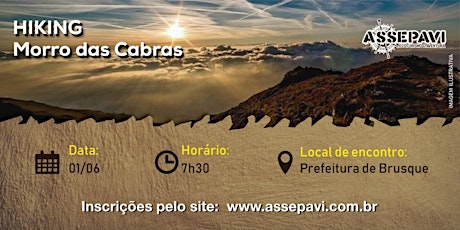 Imagem principal do evento Hiking Morro das Cabras