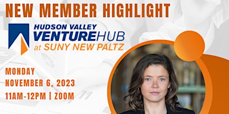 Primaire afbeelding van BIANYS Webinar: New Member Highlights -  The Hudson Valley Venture Hub