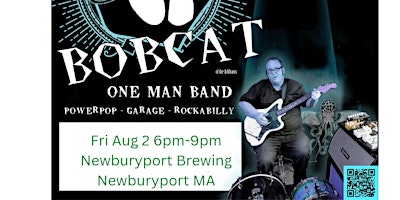 Hauptbild für Bobcat Live At Newburyport Brewing Company, Newbur