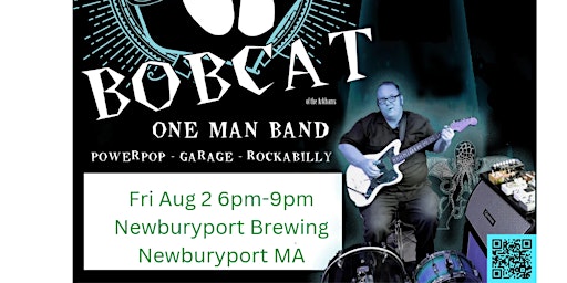 Imagem principal de Bobcat Live At Newburyport Brewing Company, Newbur