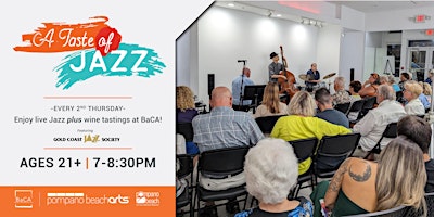 Imagem principal do evento A Taste of Jazz Concert Series