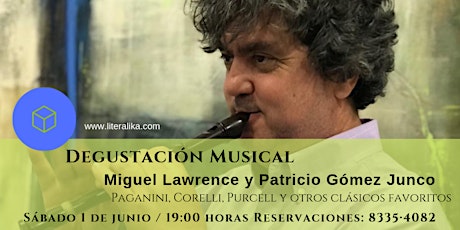 Imagen principal de Degustación musical I Miguel Lawrence y Patricio Gómez Junco