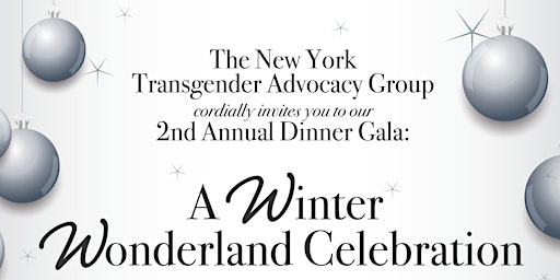 Hauptbild für NYTAG'S 2nd Annual Dinner Gala: A Winter Wonderland Celebaration