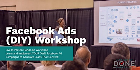 Facebook Ads (DIY) Full Day Workshop for Coaches, Consultants and Professional Services primary image